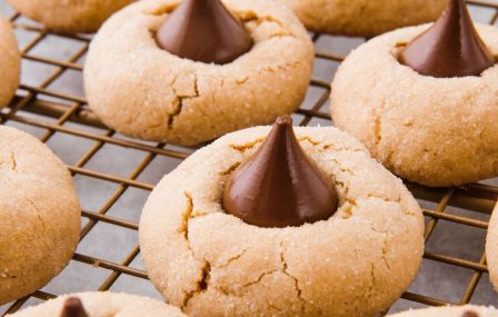 Pindakaas Blossoms Koekjes.