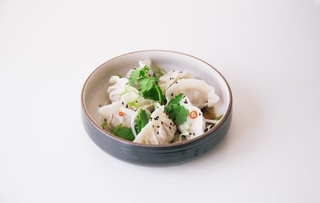Crispy garnalen dumplings