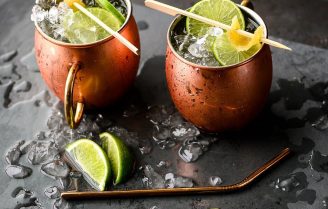 Dry January: Mocktail Mule met gemberbier en limoen