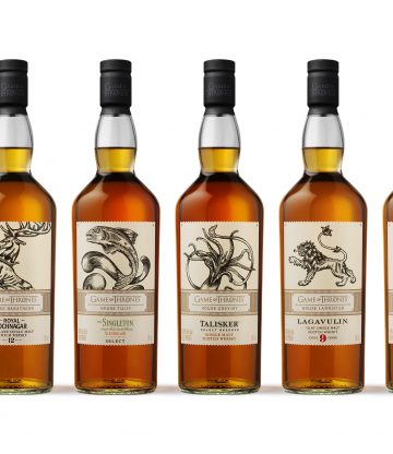 8 x Game of Thrones whisky’s – kies je huis