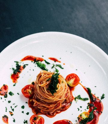 Spaghetti met pangritata en ansjovis