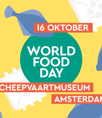 World Food Day: met 500 mensen aan tafel tegen honger.