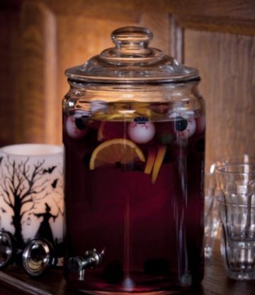 Hallowine sangria voor (horror) movie night