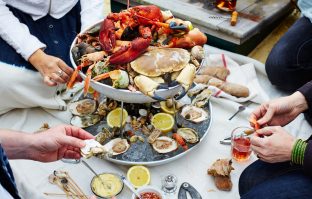 Fruits de mer pop-up bar