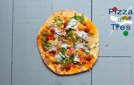 De Pizzabakkers x Restaurant Tres: een unieke samenwerking.