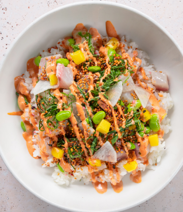 Primeur! Poké Perfect en Sjefietshe lanceren samen de ceviche bowl.