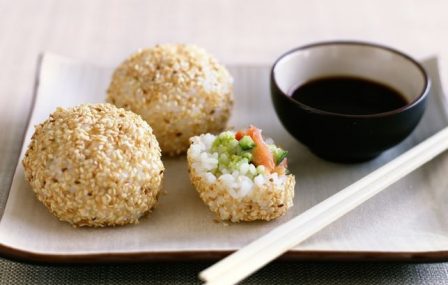Sushi-balletjes