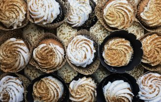 Pumpkin pie cupcakes