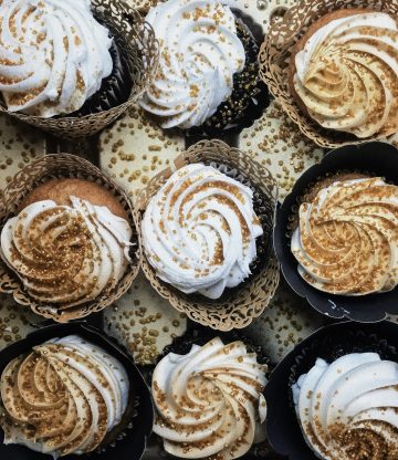 Pumpkin pie cupcakes
